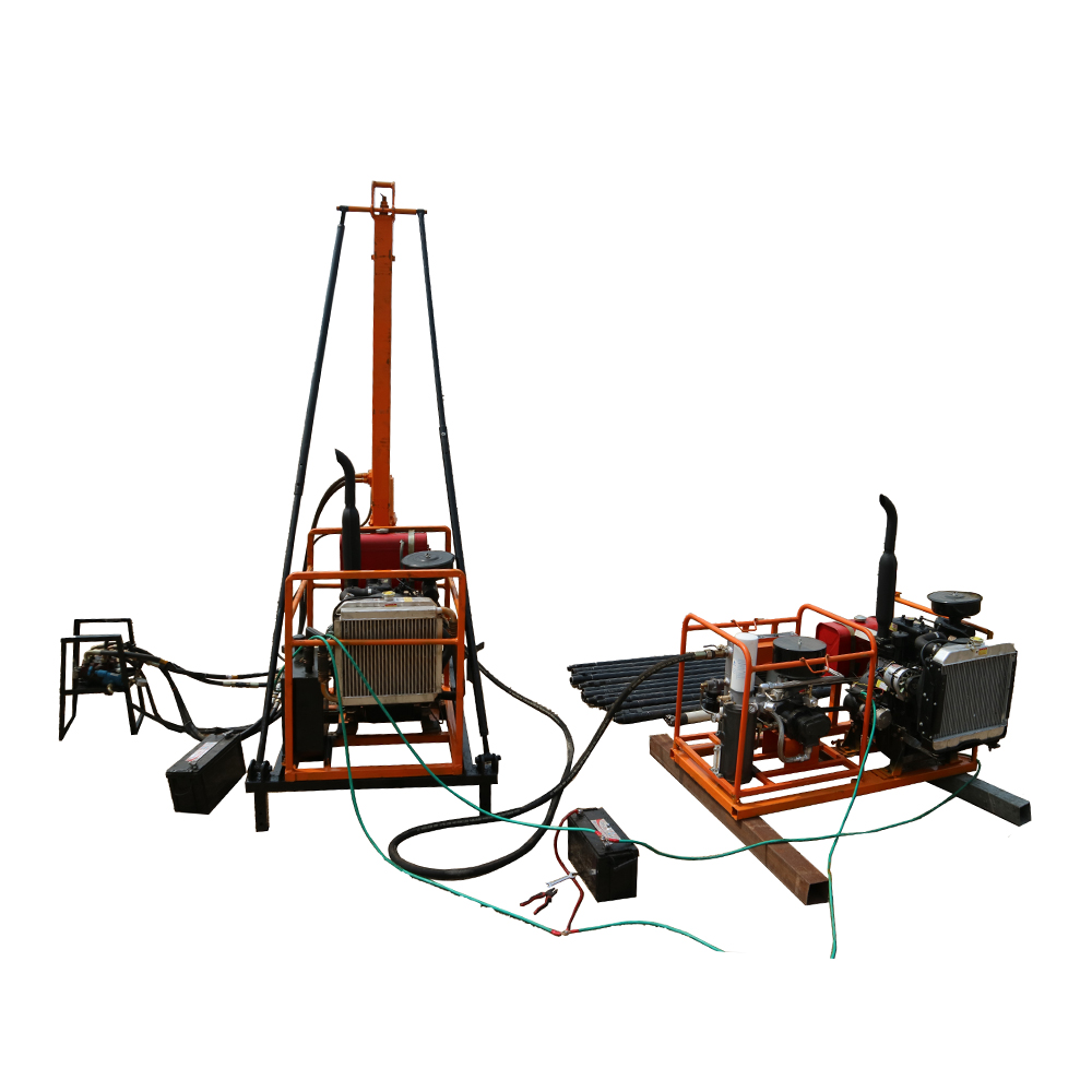 Mountain Rock Drilling Rig