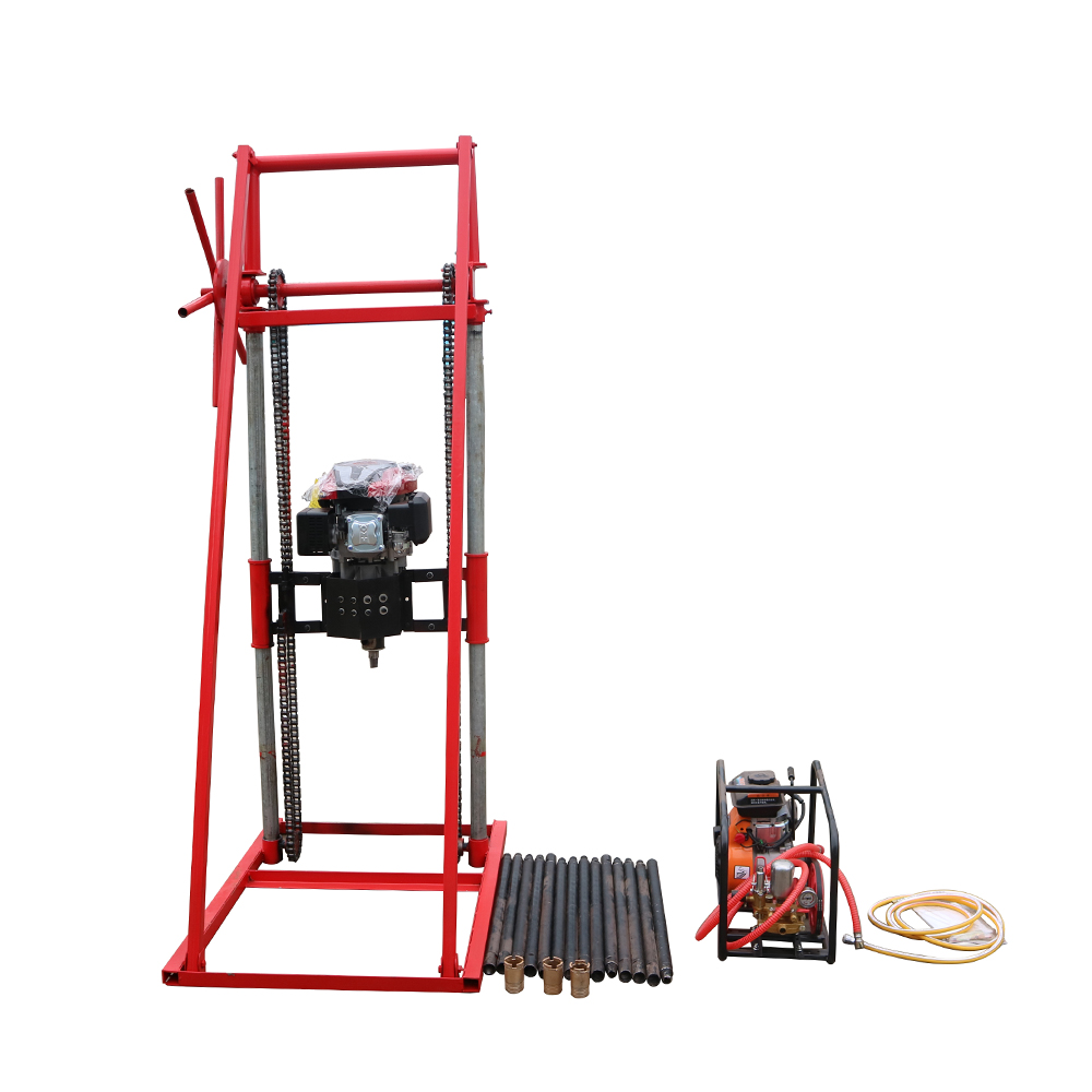 Pillar Type Gasoline Portable Sampling Rig