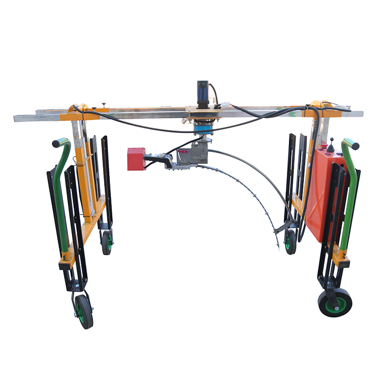 Walkable rack type ball repairing machine