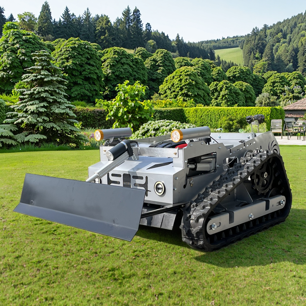 Y1-550 Wide Track Remote Control Lawn Mower