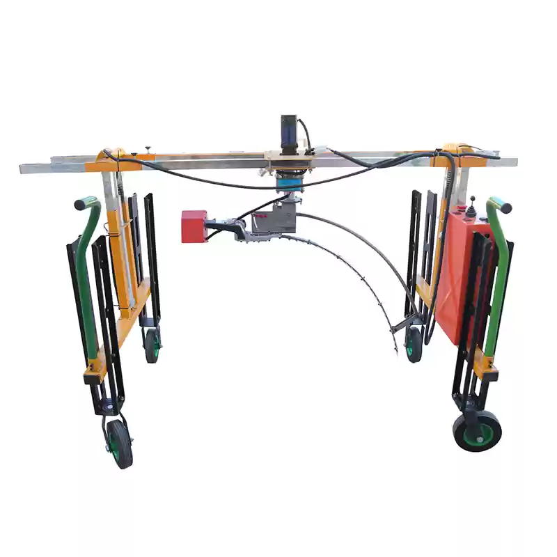 Walkable rack type ball repairing machine