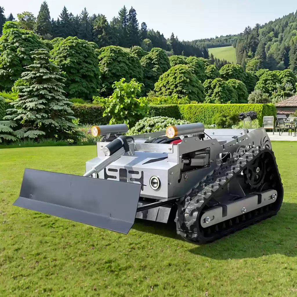 Y1-550 Wide Track Remote Control Lawn Mower