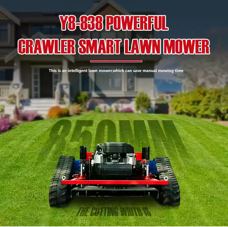 Y8-850mm Remote Control Slope Mower